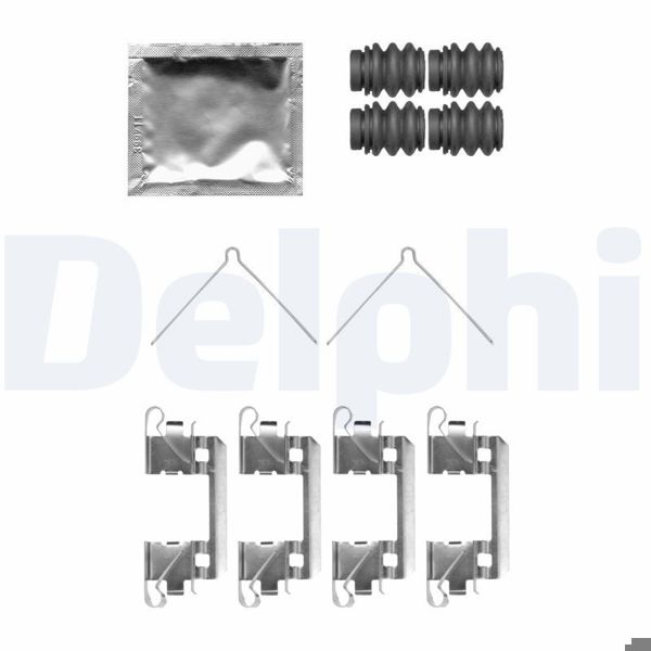 DELPHI LX0762 | Fren Balata Montaj Takımı