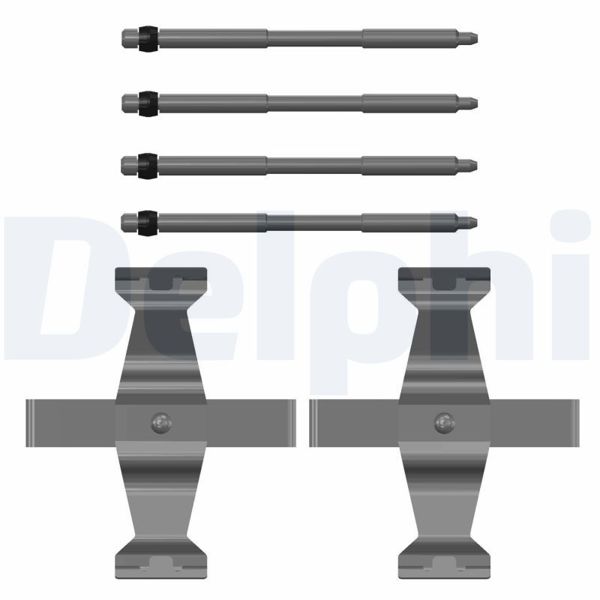 DELPHI LX0785 | Fren Balata Montaj Takımı