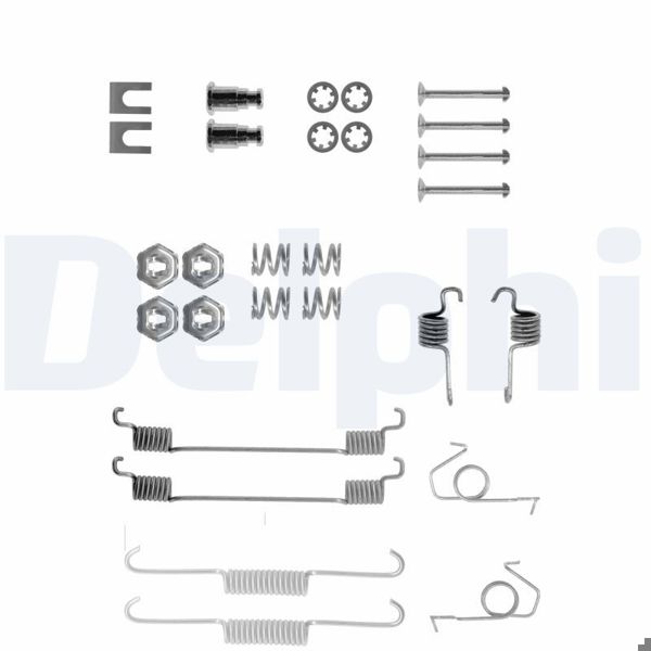 DELPHI LY1045 | Fren Pabuç Montaj Takımı