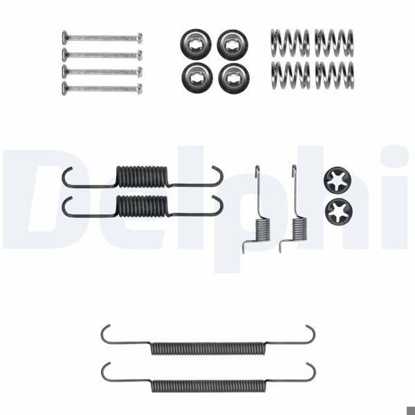 DELPHI LY1418 | Fren Pabuç Montaj Takımı