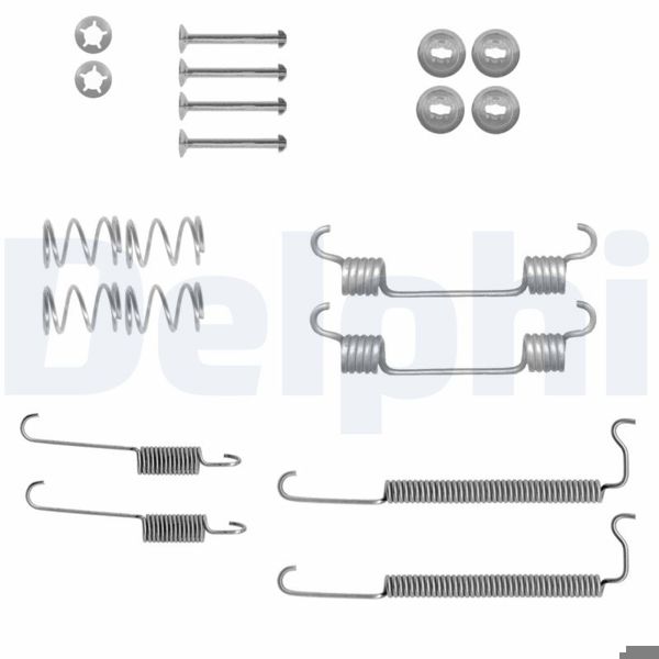 DELPHI LY1435 | Fren Pabuç Montaj Takımı Arka Chevrolet 03 / 2010 /