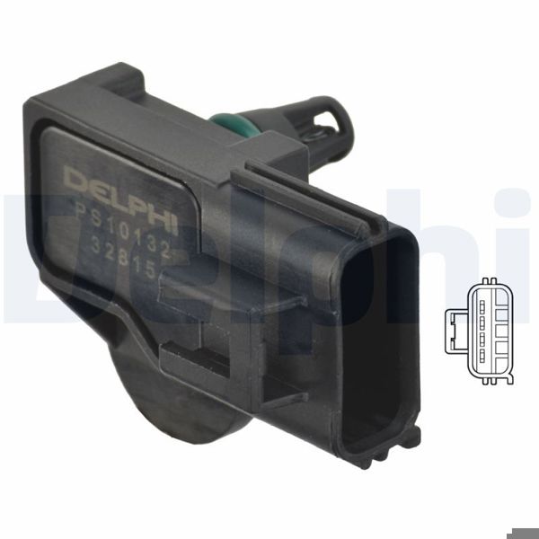 DELPHI PS10132 | Basınç Sensörü 05-12 Focus-Fiesta-Mondeo-Transit-C-Max-S40-S80-V70