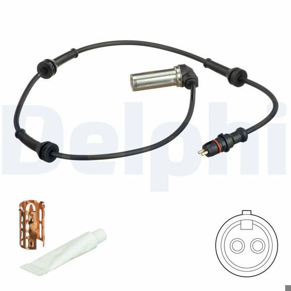 DELPHI SS20627 | ABS Hız Sensörü (Land Rover: Free Lander-06)