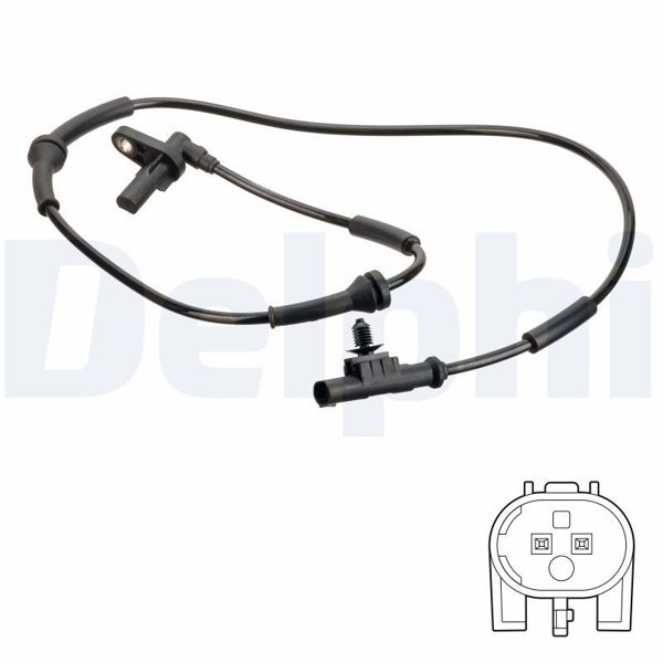 DELPHI SS20776 | ABS Sensorü-Lada 10 / 2004 >