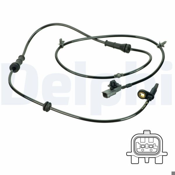 DELPHI SS20822 | ABS Sensorü-Nissan 06 / 2010 -