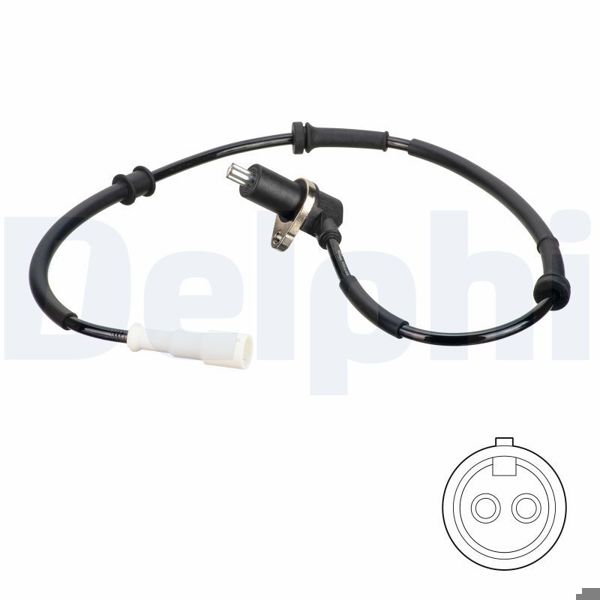 DELPHI SS20826 | ABS Kablosu Arka Sol Renault Kangoo 08 / 1997 -