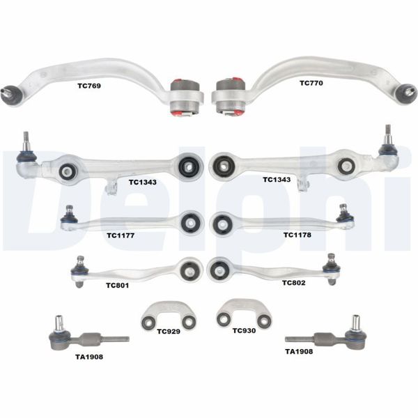 DELPHI TC1900KIT | Salıncak Tamir Kiti Audi A4-A6-VW Passat-Skoda Superb I 01-05