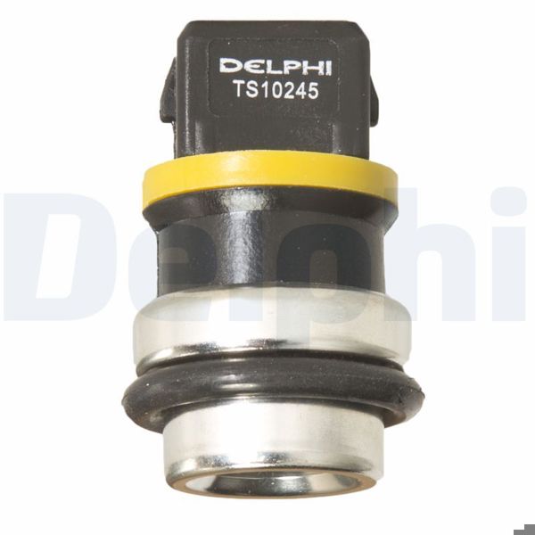 DELPHI TS10245-12B1 | Hararet Müşürü Golf.III-Passat-Caddy.II-Polo-T4 4 Fişli Kare Siyah-Sarı