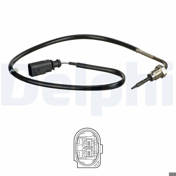 DELPHI TS30156 | Egzoz Sıcaklık Sensorü-VW 09 / 2009-08 / 2015
