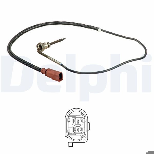 DELPHI TS30160 | Egsoz Sıcaklık Sensörü Crafter 2.0 Ckub 12-16