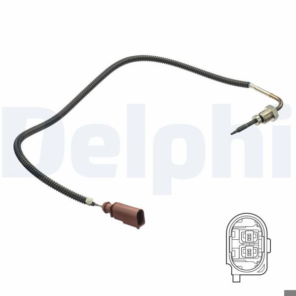 DELPHI TS30173 | Egzoz Sıcaklık Sensorü-VW 01 / 2006-11 / 2009