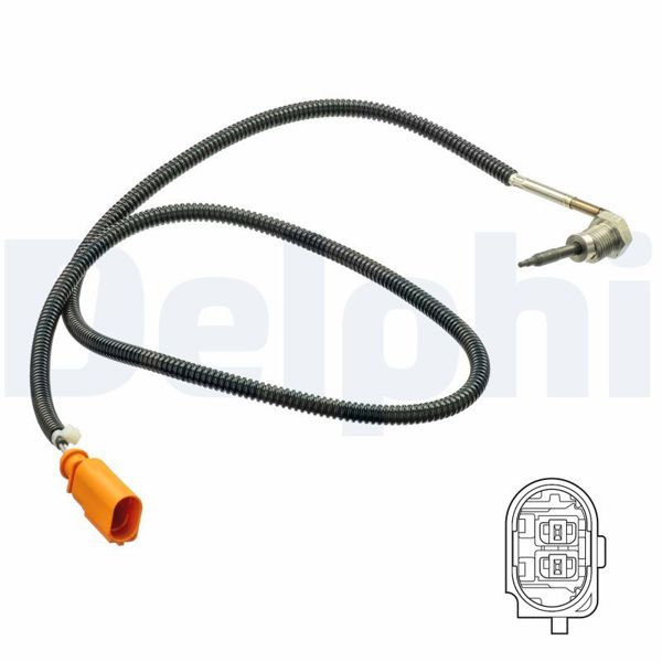 DELPHI TS30196 | Egzoz Sıcaklık Sensorü-VW 01 / 2003-05 / 2010
