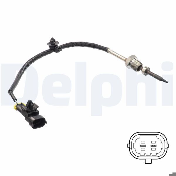 DELPHI TS30204 | Egzoz Sıcaklık Sensorü-Chevrolet 08 / 2010 -