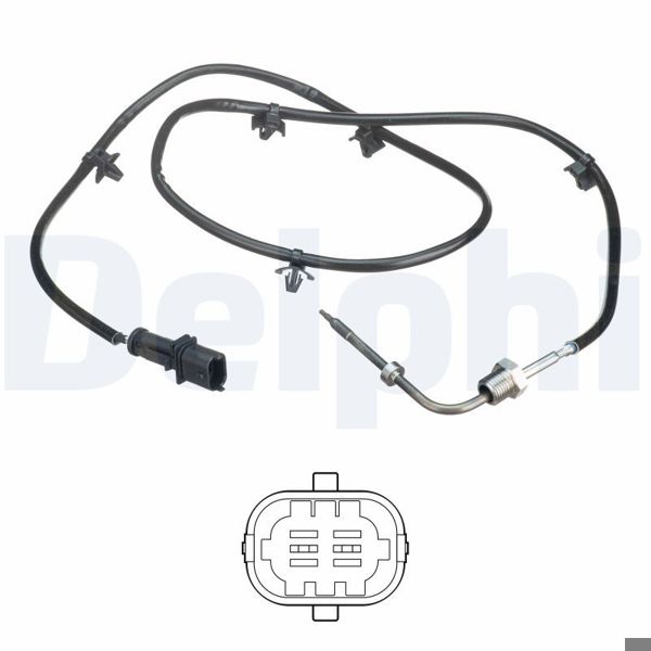 DELPHI TS30243 | Egzoz Sıcaklık Sensorü-Opel 08 / 2006-08 / 2014