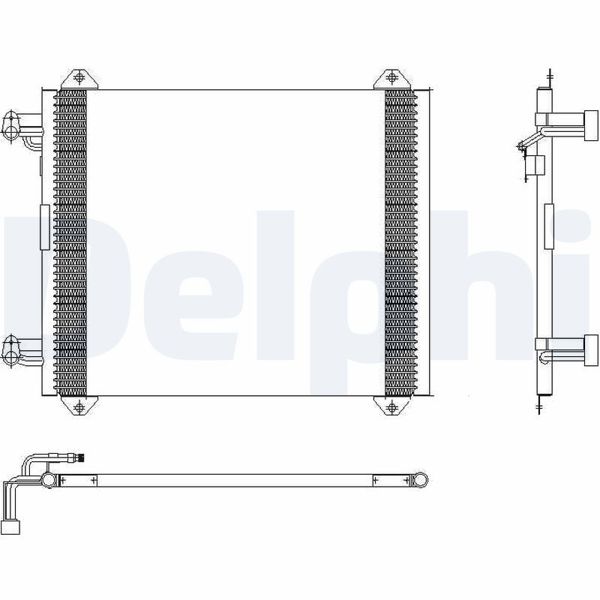 DELPHI TSP0225407 | Kondanser