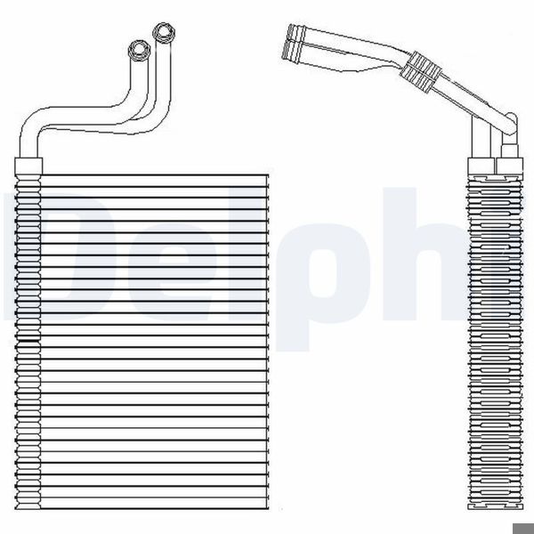 DELPHI TSP0525197 | Evaporatör