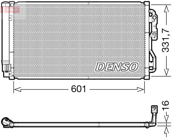 DENSO DCN05033 | Klima Radyatörü BMW F20 F21 F30 F80