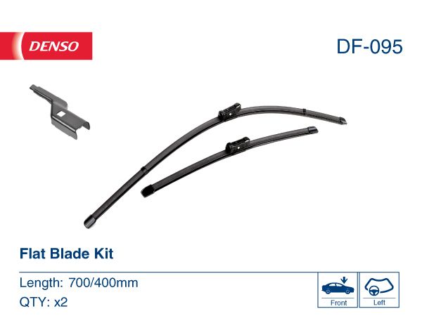 DENSO DF-095 | Silecek Seti 700-400mm Seat Alhambra VW Sharan 10 -