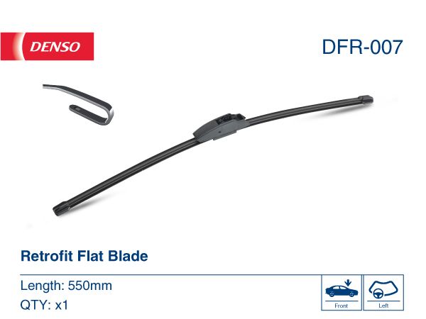 DENSO DFR-007 | Silecek Süpürgesi 550mm Mercedes A-Serisi W168 A 160 168.033 168.133 97-04