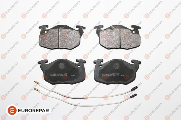 EUROREPAR 1617247780 | Psa / Fren Balatası Ön (Renault: R9 / R11 / R19 Ym)