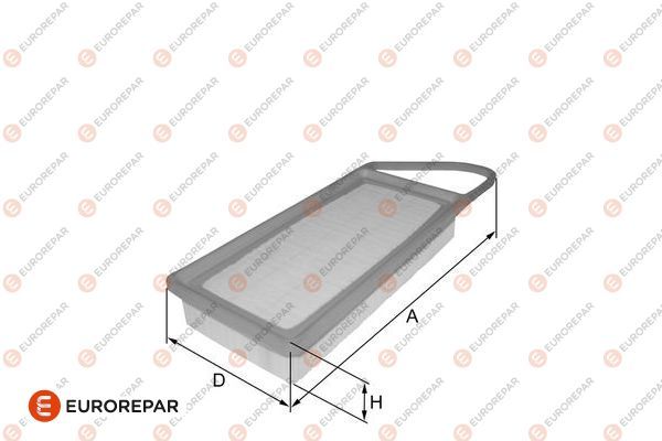 EUROREPAR 1680337580 | Psa / Erp Hava Filtresi 407 Sw (6E_) 407 Coupe (6C_) C5 III (Rw_)