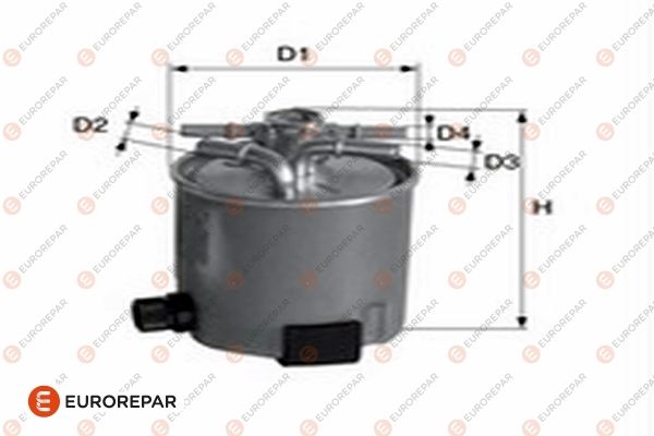 EUROREPAR 1682252880 | Yakıt Filtresi Mazot Filtresi