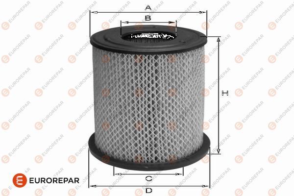 EUROREPAR 1682261280 | Psa / Erp Hava Filtresi Nissan Navara < 01