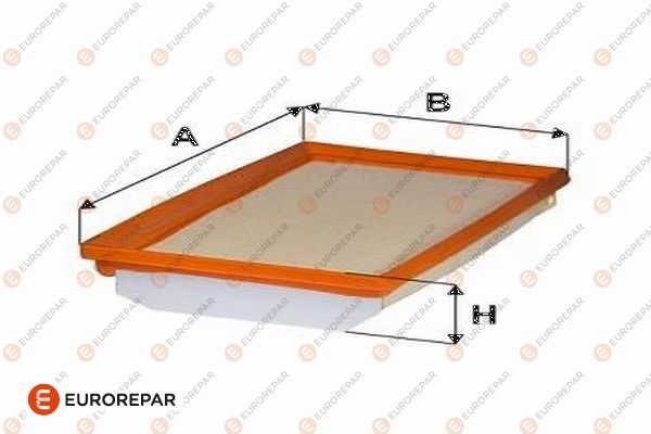 EUROREPAR 1682262080 | Psa / Hava Filtresi Egea 1.3D Mtj 1.6D Mtj 15 > 1.6 Benz. 15 >