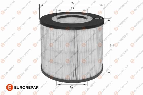 EUROREPAR 1682267380 | Psa / Hava Filtresi (Mercedes M166 A-Seri-Vaneo)