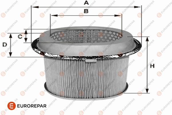 EUROREPAR 1682269780 | Psa / Erp Hava Filtresi Sonata III 2.4I 16V 98 -
