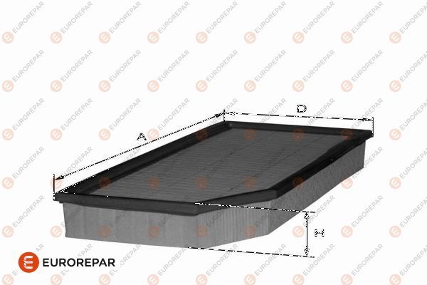 EUROREPAR 1682270280 | Psa / Erp Hava Filtresi Audi Tt 2.0 TFSI Volkswagen Golf V Gtı 2.0