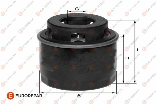 EUROREPAR 1682277380 | Psa / Erp Yağ Filtresi Golf Touran 1.4Tsı 1.2Tsı 06-Cbzb Blg Cdga
