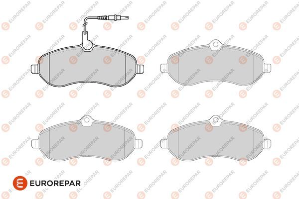 EUROREPAR 1686265980 | Psa / Erp Ön Fren Balatası Toyota Proace Panelvan 1.6 2.0 Dizel (Mdx_)