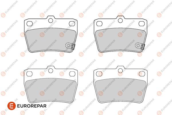EUROREPAR 1686266480 | Psa / Erp Fren Balatası (78mm) Rav4 II (_A2_) Gdb3279