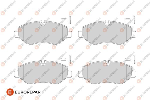 EUROREPAR 1686268280 | Psa / Erp Ön Fren Balatası (163 mm) Mercede Sprinter W639 3925