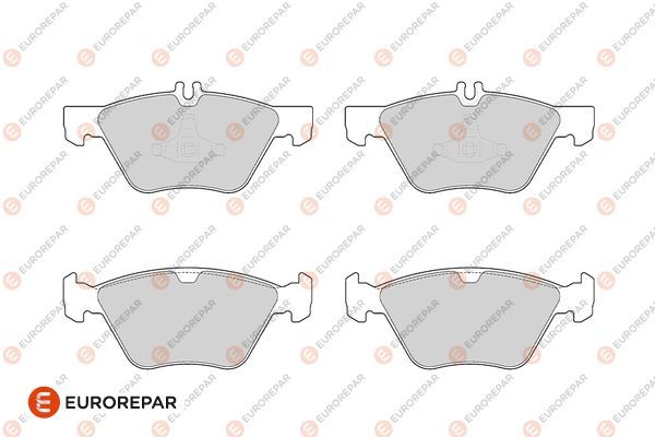 EUROREPAR 1686269480 | Psa / Erp Fren Balatası Ön (156mm) C208 A208 W210 W211 W220 (Tamir Takım Kit) Gdb1215