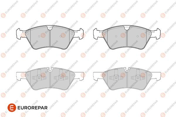 EUROREPAR 1686273180 | Psa / Erp Fren Balatası Ön (193mm) W164 M Serisi 03-Gdb1642