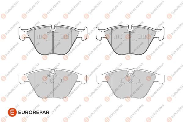 EUROREPAR 1686273780 | Fren Balatası Ön