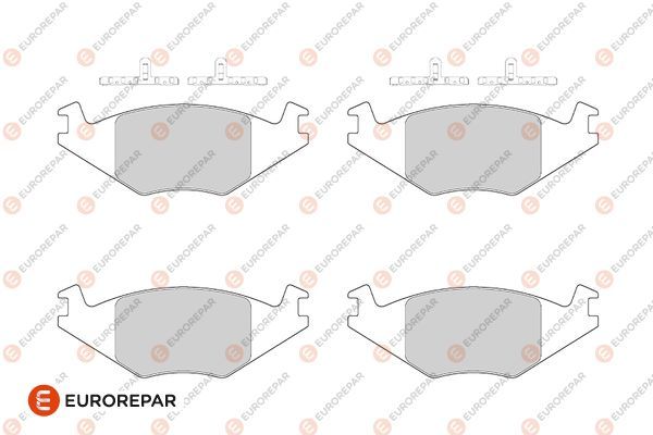 EUROREPAR 1686275780 | Psa / Erp Fren Balatası (137mm) Passat (32B) Golf II (19E,1G1) Jetta II Ibiza Gdb463
