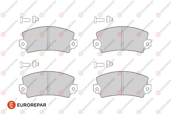 EUROREPAR 1686277280 | Psa / Erp Fren Balatası (108mm) Espace II (J / S63_) (J11) 5 (122_) Gdb149