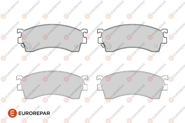 EUROREPAR 1686278180 | Psa / Erp Ön Fren Balatası (131mm) Mazda Premacy (Cp) Gdb3209