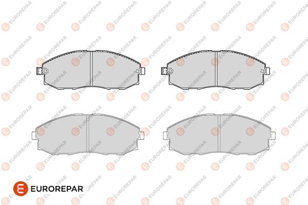 EUROREPAR 1686278980 | Psa / Erp Fren Balatası (108mm) Almera I (N15) Gdb3114