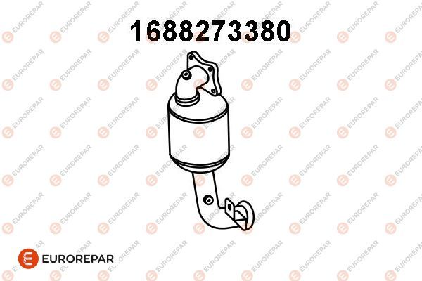 EUROREPAR 1688273380 |  Citroen C-Elyse 1.2 Benzinli Egzos Katalizatörü EUROREPAR