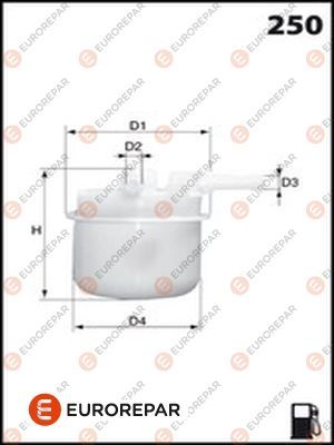 EUROREPAR E145058 | Yakıt Filtresi