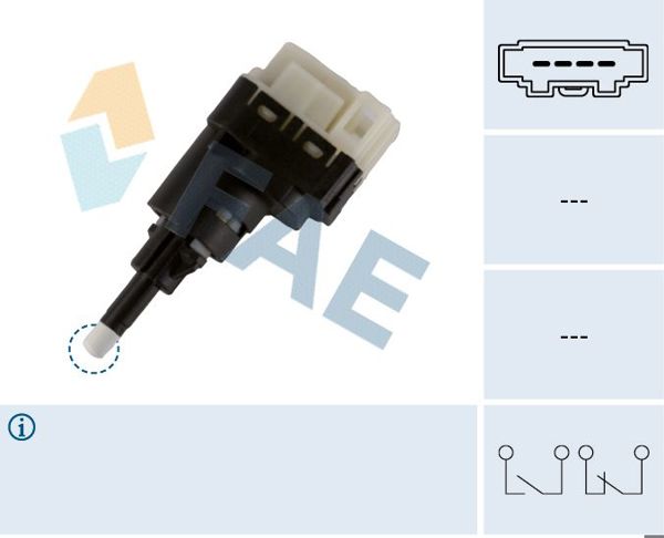 FAE 24761 | Fren Pedal Müşürü VW Golf-Passat -