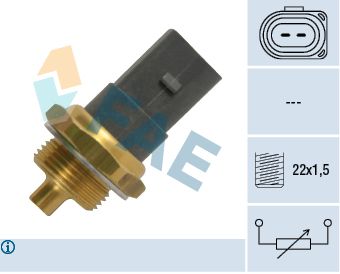 FAE 33786 | Sıcaklık Sensörü 14-Polo 1.4Tsi *Czea*
