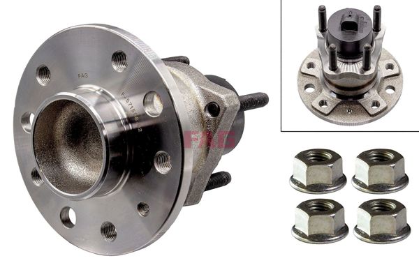 FAG 713644570 | Arka Teker Rulmanı 5 Bijon Astra G Combo Meriva Vectra A / B Zafira 1.6 / 1.8 / 2.0 / 1,7Cdtı 91-Ab