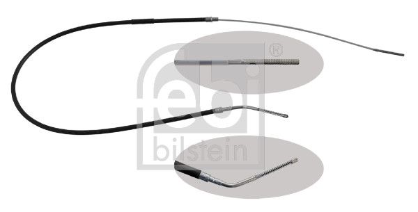 FEBI BILSTEIN 01756 | / BMW E36 3.16İ-3.18İ El Fren Teli Arka 1700mm 31411159048 / | 2 Adet