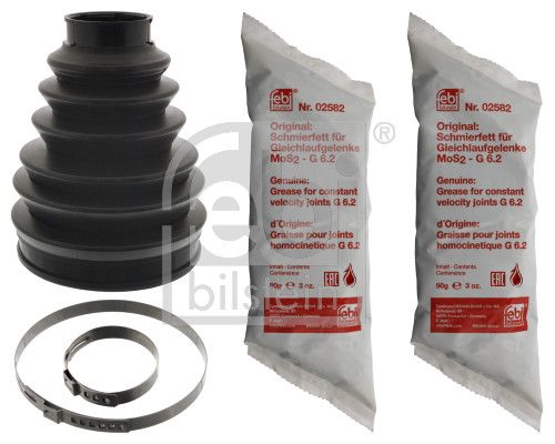 FEBI BILSTEIN 100002 | Aks Körüğü Dıs Termoplastık Kit (Peugeot / Citroen 406 / 407 / C4 / C5 2.0 HDI 2.2 HDI 3.0 HDI)