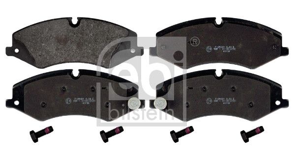 FEBI BILSTEIN 116124 | / Fren Balatası Ön Discovery 4 10-16 Range Rover Sport 10-Range Rover 13 -